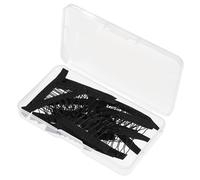 DOITOOL 20pcs Black Plastic Wig Net Clips with Comb Design No Deformation Hair Accessories for Secure Wig Net Use in Daily Styling