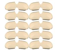 DOITOOL 20pcs Medieval Armor Scale Armour Plates, Knight Cosplay Armour Accessories, Iron Dragon Scale Pattern, White, Lightweight Wear-resistant, Historical Reenactment, Adventure