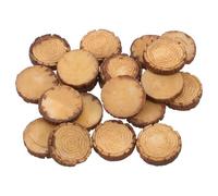 DOITOOL 20pcs Mini Stepping Stones for Bonsai Garden 0.9" Resin Micro Landscape Stump Decorations Small Simulation Stone Path for Fairy Garden and DIY Outdoor Landscaping