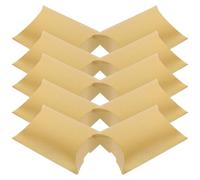 DOITOOL 20pcs Pillow Shape Paper Candy Boxes Small Candy Boxes Decorative Small and Fine Storage Container for Chocolates and Centerpiece Decoration and Arts and Crafts