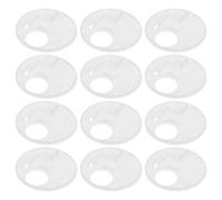 DOITOOL 20pcs Plastic Beehive Entrance Gates Round Beehive Entrance Ventilation Tools White Beekeeping Accessories for Hive Theft Prevention and Airflow Control