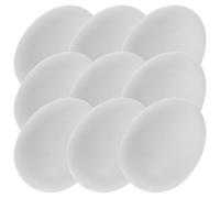 DOITOOL 20Pcs Plastic Fake Pigeon Eggs Simulated Bird Eggs for Racing Pigeons Nest Box Use Production Control