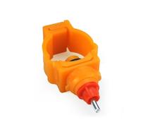 DOITOOL 20pcs Poultry Water Feeder Style Automatic Chicken Drinker for Hens Ducks Quail Practical Watering for Buckets and Coops