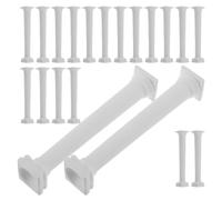 DOITOOL 20pcs Roman Pillar Statues: Miniature Candle Holder Dollhouse Roman Pillar Statue Candlestick Stand Wedding Table Decoration Home Garden