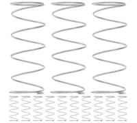 DOITOOL 20pcs Stainless Steel Toilet Button Springs for Flush Valve Repair, High Tension Small Compression Coil, Silent Functionality, for Bathroom Cistern Repair and DIY Plumbing