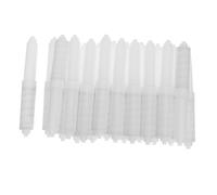DOITOOL 20pcs Toilet Paper Holder Rod Replacement Bathroom Paper Towel Holder Toilet Dispenser Rod Stick Tissue Shaft White