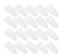 DOITOOL 20pcs U-Shaped Protective Covers Plastic Safety Tips Cap Minimizes Risk of Cuts Sharp Protection for Office and Household Use