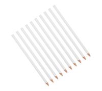 DOITOOL 20pcs White Fabric Tailor Marking Pencils for Sewing DIY Crafts High-contrast Chalk for Precise Cutting and Creative Projects Use for Artists and Hobbyists
