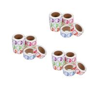 DOITOOL 21 Rolls Removable Day Labels Inventory Management Stickers Color Coded Weekday Dots Easy Peel Strong Adhesive for Food Freshness and Organization