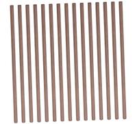 DOITOOL 24 Pcs Black Walnut Wood Dowels Unfinished Craft Wood Sticks for DIY Projects Lightweight Sturdy Rods for Painting Tiered Cake Decorations and Woodworking