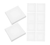 DOITOOL 24 Pcs Mini Canvas Panels Cotton Stretched Canvas Boards for Painting and Craft for Adults Durable Reusable