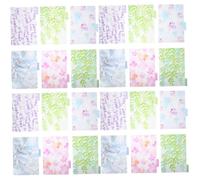 DOITOOL 24 Sheets Notebook Dividers Detachable Binder Tabs for Office and Journal Writable Index Tabs for Organizing Notepads Creative Leaf Design for Quick Reference and Document