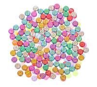 DOITOOL 240pcs Russian Letter Acrylic Beads Multi Color Alphabet Beads for DIY Bracelet Necklace Making Lightweight Portable Craft Supply with DIY Lovers