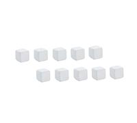 DOITOOL 24pcs Calcium Mineral Cubes for Tortoise Tank Reptile Supplies Aquarium Safe Bite Cubes for Freshwater Terrestrial Turtles Promote Healthy Growth Water Stability