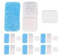 DOITOOL 24pcs Cat Fountain Filter Replacement Sponges for Automatic Cat Water Dispenser Pet-safe Non-toxic Material Quick Swap Filtration for Pure Drinking Water