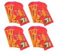 DOITOOL 24pcs Chinese New Year Hong Bao Money Envelope Chinese New Year Envelope Snake Cash Spring Festival Red