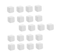 DOITOOL 24pcs Reptile Tank Calcium Stone Molar Cube Calcium for Turtle Slow Dissolving Longer Life 0.47x0.47x0.47in Fish Tank for Fish Reptiles