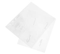 DOITOOL 25 Sheets Replaceable Budget Pockets for Binder Clear Cash Envelopes for Budgeting Portable Organizer for Receipts and Cards Versatile Cash Packet Insert