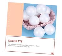 DOITOOL 2500 pcs Polystyrene Foam Balls Smooth Solid Craft Balls for DIY Wedding Decorations Christmas Tree Ornaments and Festive Party Crafts