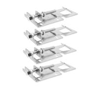 DOITOOL 2pairs Range Hood Lifting Hooks over Door Mounting Bracket Height Adjustment Hooks for Cooker Hood Supplies
