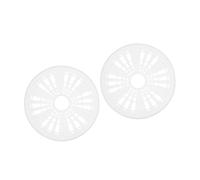 DOITOOL 2pcs 23.5cm Washing Machine Clothes Pressing Pads, Thickened Flexible Washer Cap Covers, Automatic Washer Accessories for Home Laundry