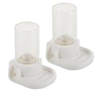 DOITOOL 2pcs Ant Water Feeder Bowls for Ant Colonies Plastic and Glass Material 3ml Capacity Each for Easy Observation and Fresh Water Access in Pet Supplies