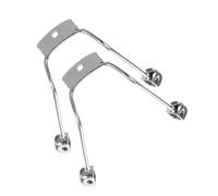 DOITOOL 2pcs Anti-Slip Stainless Steel Nose Pad Holder for Eyeglasses and Sunglasses Compatible with Metal and Plastic Frames Comfortable Fit Nose Cushion Bracket for Eyewear Supply