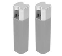 DOITOOL 2pcs Blind Cord Pull Ends for Roller Blinds Outdoor Curtain Weights with Iron and Plastic Material Designed to Enhance Functionality and Prevent Wind Disturbance Modern Style