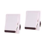 DOITOOL 2pcs Boy Girl Sliding Glass Door Lock Safety Window Lock for Boy Girl No-Screw Installation Prevent Accidental Openings