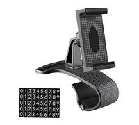 DOITOOL 2pcs Car Rotatable Phone Stand Holder for Cellphone Navigation Use Dashboard Easy to Adjust for Driving