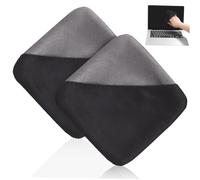 DOITOOL 2pcs Car Screen Cleaner Cloths Microfiber Cleaning Cloth Pads for Touch Screens and Delicate Items, Universal Compatibility, Removes Smears, Synthetic Fiber Material