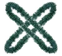 DOITOOL 2pcs Christmas Garland Hanging Garland, 2m Plastic, Decorative Twistable Xmas Style, DIY Wreath Making Supplies for Front Door, Christmas Party Decoration