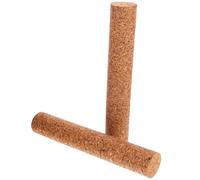 DOITOOL 2pcs Cork Bottle Stoppers for Wine Bottles Made of Natural Cork Material, Maintain Good Taste with Completely Sealed Environment, for Homes and Hotels