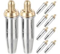 DOITOOL 2pcs Cutting Torch Tip Heavy Duty Torch Tip for Natural Gas and Propane Welder Spare Part