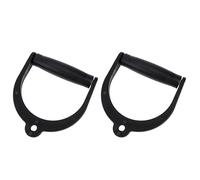 DOITOOL 2pcs D-shaped Replaceable Workout Handles for Resistance Bands, Wear-resistant Professional Fitness Accessory for Home and Gym Strength Training Equipment