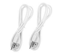 DOITOOL 2pcs Dc Charger Cord USB to Dc Charging Cable Low Power Consumption USB Charger Cord for Small Desk Lamp Fan Router Replacement Cable