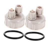 DOITOOL 2Pcs DIY Bottle Cap for Aquarium Reactor Plastic Seal for Fish Tank Live Plant System Accessory Kit