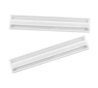 DOITOOL 2pcs Domino Stand Making Mould Kit Silicone, Non-Stick Easy-to-Clean Resin DIY Handmade Mold for Crystal Epoxy Casting and Domino Stand Holder Crafting
