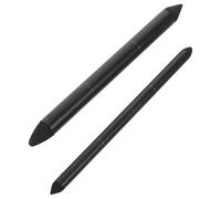 DOITOOL 2pcs Dual-tip Art Blending Sponge Brush for Drawing with Ergonomic Grip and Washable Metal Handle, Comfortable Control Blending Stump for Adult Illustration and Creative Doodle