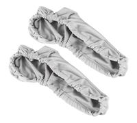 DOITOOL 2pcs Elastic Chair Handle Covers Polyester Handle Cloth Protectors with Stretch Design Simple and Elegant Armrest Covers for Office Chairs and Free of Marks