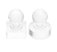 DOITOOL 2pcs Eyeshadow Pressing Tool with Plastic Material, Portable Design for Makeup Repair, Suitable for Travel and Business Trips, Square round Shape for DIY Enthusiasts