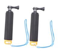 DOITOOL 2pcs Floating Handle Hand Grip Camera Buoy Pole Diving Stick Floating Handheld Stick Wrist Strap