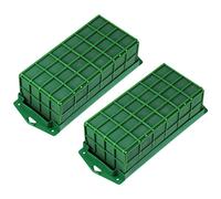 DOITOOL 2pcs Floral Foam Cages for Arrangement Holders with Floral Foam for Weddings Parties and Home Decor Versatile Centerpiece