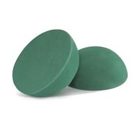DOITOOL 2pcs Floral Foam Half for Stunning Flower Arrangements Semi-Sphere Display Foam for Table Centerpieces Lightweight and Easy to Cut Floral Craft for Weddings and Events
