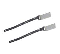DOITOOL 2pcs Furniture Safety Straps for Child Safety, Adjustable Length Fall Prevention Anti-tip Earthquake Straps Made of Iron and Plastic, for Securing Cabinets and Tv in Homes