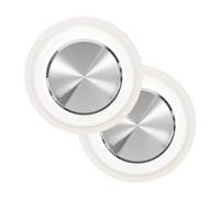 DOITOOL 2pcs Game Handles Mobile Gaming Triggers Practical Mobile Game Controller PC Material Adjustable Controls Enhance Gaming Experience White for Phone