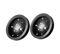 DOITOOL 2PCS Garbage Disposal Splash Guard Sink Baffle Replacement Splash Protection for Kitchen Bathroom Sink Easy No-Tool Installation Prevents Food Particle and Odors Compatible with