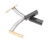 DOITOOL 2pcs Generator Carbon Brushes Electric Motor Brushes Metal for Motor and Generator, Engineering Vehicle and Farm Truck Alternator Repair