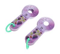 DOITOOL 2pcs Grape Size Caliper Purple Plastic Fruit Sorter Caliper for Grapes and Blueberries, Sorting Lines and Outdoor Use