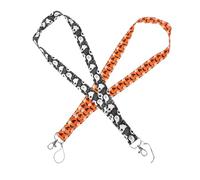 DOITOOL 2PCS Halloween Phone Hanging Chains Multi Functional Polyester Lost Straps Lightweight Decorative Lanyards for Mobile Phones Durable and Easy to Attach
